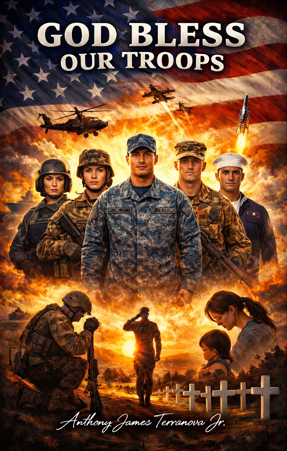 Cover art for God Bless Our Troops